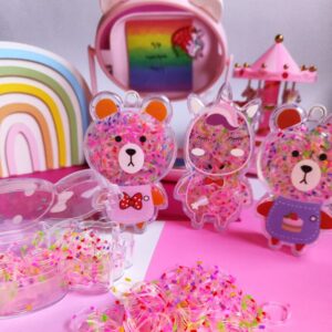 کش مو چهل گیس ژله ای دوام بالا و چند بار مصرف با جعبه کیوت گیره مو زنانه اکسسوری دخترانه بعد از اتمام هم قابل استفادس